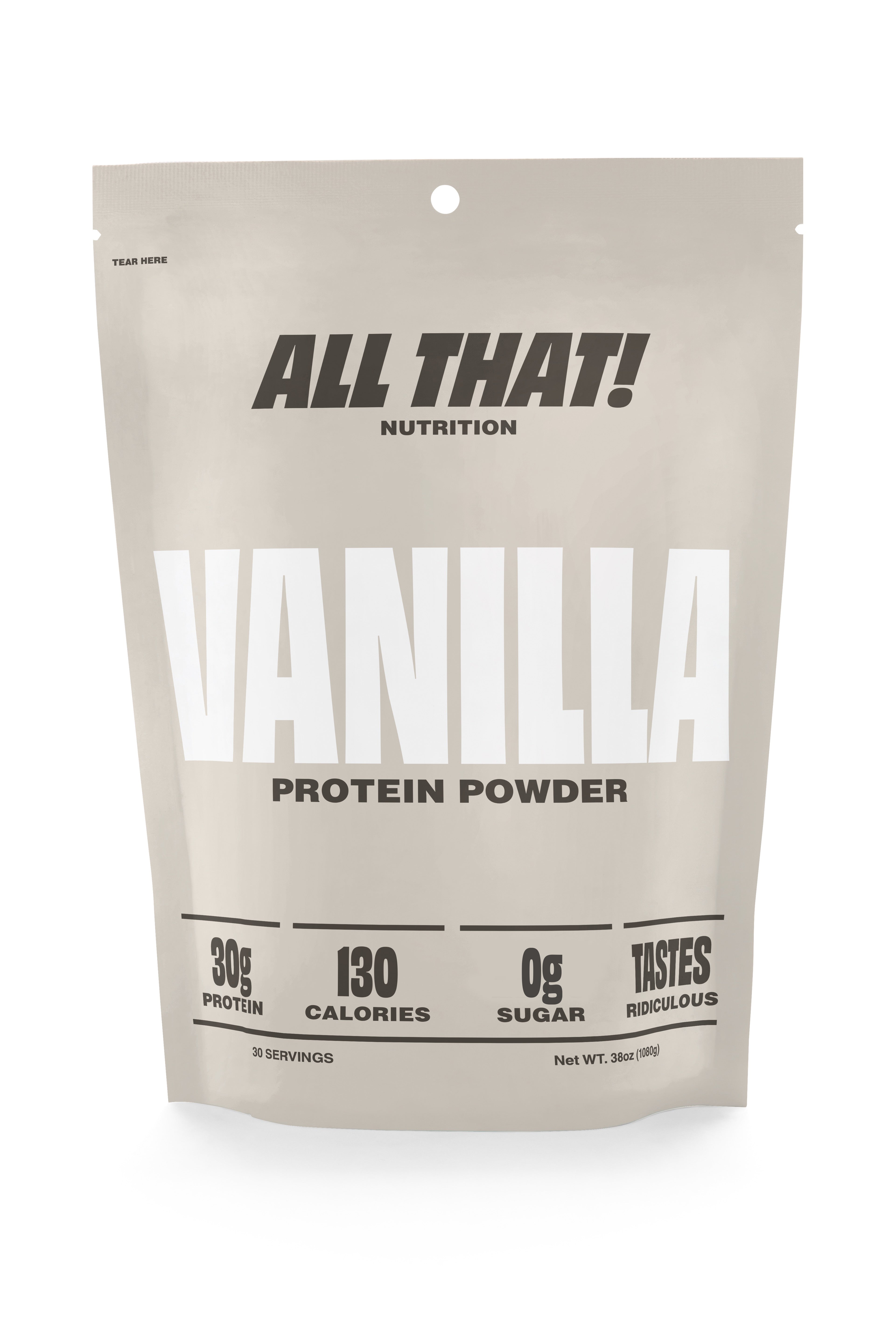 Vanilla Protein Powder – Shopallthatnutrition.com